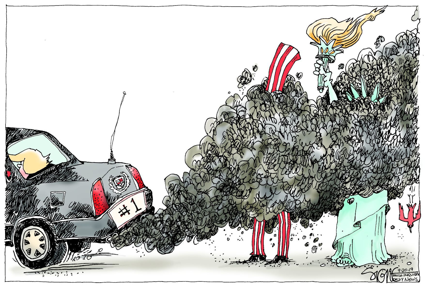 Signe Wilkinson editorial cartoon